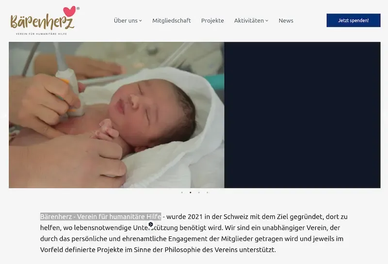 Bärenherz - Verein für humanitäre Hilfe